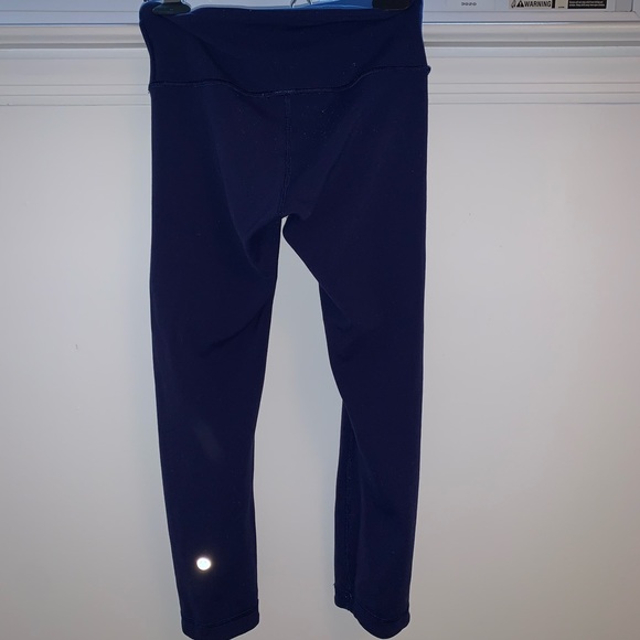 Lululemon Reversible Wunder Under Crop Leggings - Picture 6 of 10